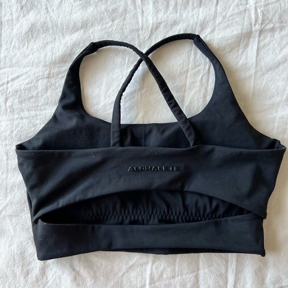 Alphalete Surface Altitude Bra Black Medium - Picture 3 of 4